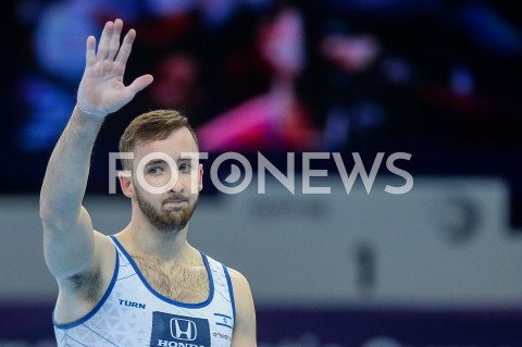  13.04.2019 SZCZECIN<br />
8. MISTRZOSTWA EUROPY W GIMNASTYCE SPORTOWEJ KOBIET I MEZCZYZN<br />
DZIEN 4 - FINALY NA PRZYRZADACH<br />
8th European Championships in Artistic Gymnastics<br />
Day 4 - Apparatus Finals<br />
N/Z ARTEM DOLGOPYAT (ISR)<br />
 