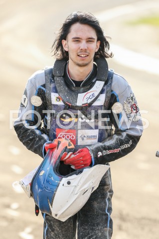  22.04.2019 RZESZOW <br />
ZUZEL SPEEDWAY ( STADION MIEJSKI W RZESZOWIE ) <br />
POLSKA - RESZTA SWIATA <br />
N/Z GLEB CZUGUNOW SYLWETKA <br />
 