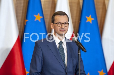  26.04.2019 WARSZAWA<br />
OKRAGLY STOL EDUKACYJNY NA STADIONIE NARODOWYM W WARSZAWIE<br />
N/Z PREMIER MATEUSZ MORAWIECKI<br />
 