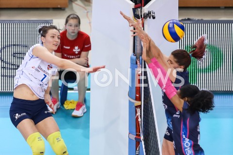  26.04.2019 RZESZOW <br />
SIATKOWKA LIGA SIATKOWKI KOBIET LSK 2018/2019 WOMEN VOLLEYBALL POLAND POLISH LEAGUE <br />
MECZ NR 2 O 3. MIEJSCE<br />
MECZ DEVELOPRES SKYRES RZESZOW - CHEMIK POLICE <br />
N/Z JELENA BLAGOJEVIC <br />
 