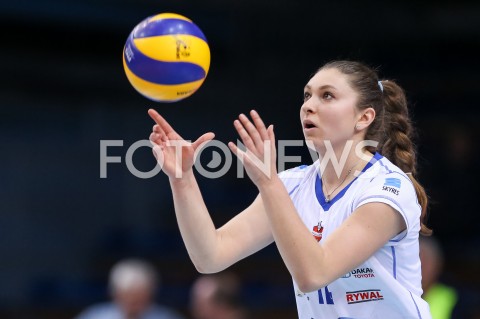  26.04.2019 RZESZOW <br />
SIATKOWKA LIGA SIATKOWKI KOBIET LSK 2018/2019 WOMEN VOLLEYBALL POLAND POLISH LEAGUE <br />
MECZ NR 2 O 3. MIEJSCE<br />
MECZ DEVELOPRES SKYRES RZESZOW - CHEMIK POLICE <br />
N/Z MICHAELA MLEJNKOVA SYLWETKA <br />
 