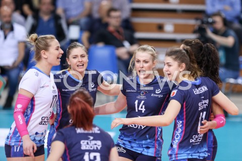  26.04.2019 RZESZOW <br />
SIATKOWKA LIGA SIATKOWKI KOBIET LSK 2018/2019 WOMEN VOLLEYBALL POLAND POLISH LEAGUE <br />
MECZ NR 2 O 3. MIEJSCE<br />
MECZ DEVELOPRES SKYRES RZESZOW - CHEMIK POLICE <br />
N/Z ALEKSANDRA KRZOS MARTYNA GRAJBER NATALIA MEDRZYK MARTYNA LUKASIK RADOSC EMOCJE <br />
 