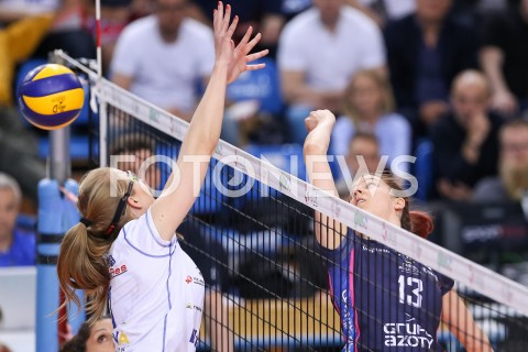  02.05.2019 RZESZOW <br />
SIATKOWKA LIGA SIATKOWKI KOBIET LSK 2018/2019 WOMEN VOLLEYBALL POLAND POLISH LEAGUE <br />
MECZ NR 4 O 3. MIEJSCE<br />
MECZ DEVELOPRES SKYRES RZESZOW - CHEMIK POLICE <br />
N/Z SLADJANA MIRKOVIC KAMILA WITKOWSKA KIWKA <br />
 