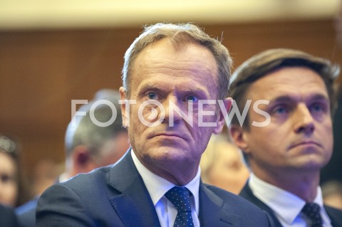  03.05.2019 WARSZAWA<br />
WYSTAPIENIE DONALDA TUSKA NA UNIWERSYTECIE WARSZAWSKIM<br />
N/Z DONALD TUSK<br />
 