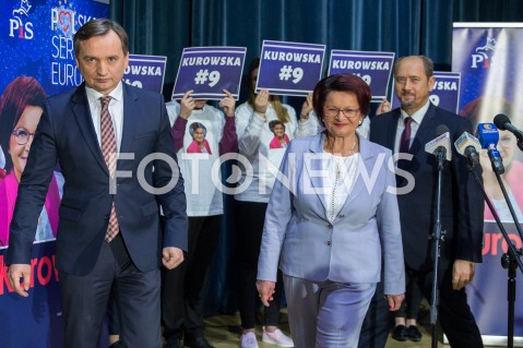  06.05.2019 RZESZOW <br />
KONFERENCJA PRASOWA MINISTRA SPRAWIEDLIWOSCI PROKURATORA GENERALNEGO ZBIGNIEWA ZIOBRO I WICEMARSZALEK WOJEWODZTWA MARII KUROWSKIEJ <br />
N/Z ZBIGNIEW ZIOBRO MARIA KUROWSKA MIECZYSLAW GOLBA<br />
 