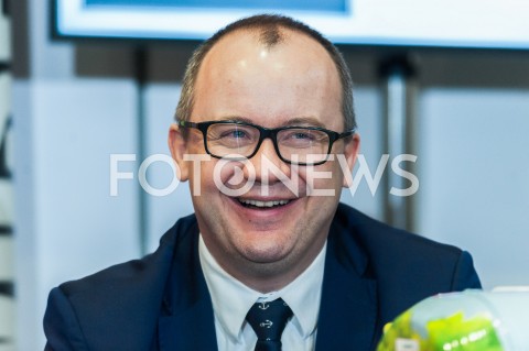  09.05.2019 WARSZAWA <br />
KONFERENCJA PRASOWA PODSUMOWUJACA 52 KONKURS OFERT WOSP NA ZAKUP SPRZETU MEDYCZNEGO<br />
N/Z ADAM BODNAR<br />
 