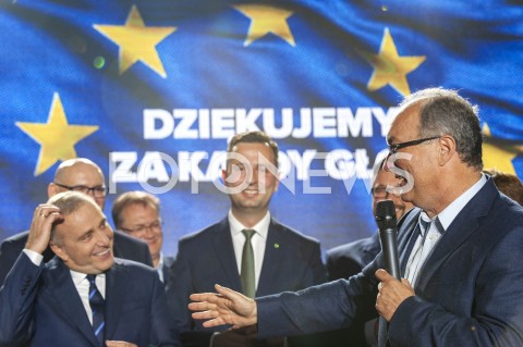 26.05.2019 WARSZAWA<br />
WIECZOR WYBORCZY KOALICJI EUROPEJSKIEJ<br />
N/Z GRZEGORZ SCHETYNA WLADYSLAW KOSINIAK KAMYSZ WLODZIMIERZ CZARZASTY KATARZYNA LUBNAUER<br />
 