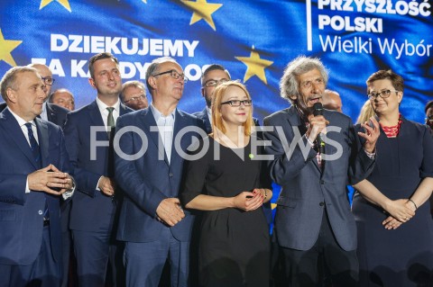  26.05.2019 WARSZAWA<br />
WIECZOR WYBORCZY KOALICJI EUROPEJSKIEJ<br />
N/Z GRZEGORZ SCHETYNA WLADYSLAW KOSINIAK KAMYSZ WLODZIMIERZ CZARZASTY KATARZYNA LUBNAUER MALGORZATA TRACZ MAREK KOSSAKOWSKI<br />
 