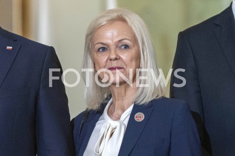  04.06.2019 WARSZAWA<br />
REKONSTRUKCJA RZADU WRECZENIE NOMINACJI<br />
N/Z BOZENA BORYS SZOPA<br />
 