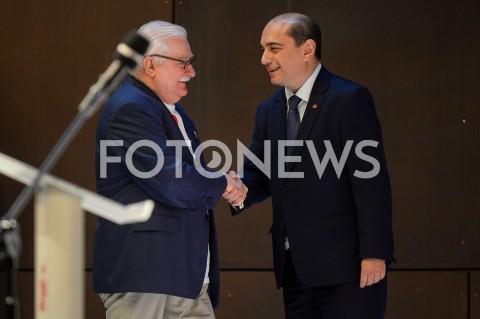  04.06.2019 GDANSK<br />
SWIETO WOLNOSCI I SOLIDARNOSCI W GDANSKU<br />
N/Z LECH WALESA BASIL KERSKI<br />
 