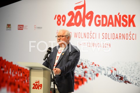  04.06.2019 GDANSK<br />
SWIETO WOLNOSCI I SOLIDARNOSCI W GDANSKU<br />
N/Z LECH WALESA<br />
 