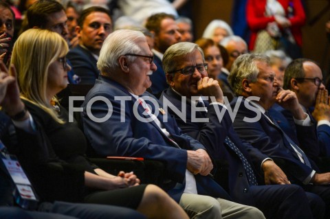  04.06.2019 GDANSK<br />
SWIETO WOLNOSCI I SOLIDARNOSCI W GDANSKU<br />
N/Z LECH WALESA BRONISLAW KOMOROWSKI<br />
 