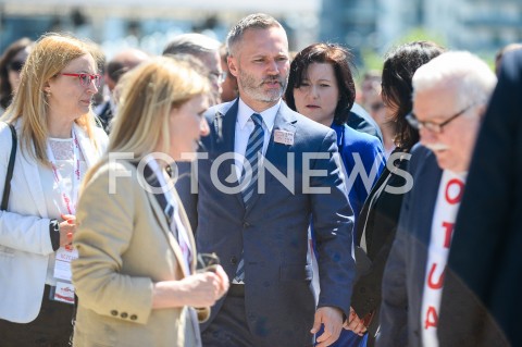  04.06.2019 GDANSK<br />
SWIETO WOLNOSCI I SOLIDARNOSCI W GDANSKU<br />
N/Z JAROSLAW WALESA<br />
 