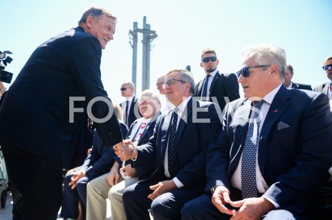  04.06.2019 GDANSK<br />
SWIETO WOLNOSCI I SOLIDARNOSCI W GDANSKU<br />
N/Z LECH WALESA BRONISLAW KOMOROWSKI ALEKSANDER KWASNIEWSKI<br />
 