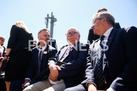  04.06.2019 GDANSK<br />
SWIETO WOLNOSCI I SOLIDARNOSCI W GDANSKU<br />
N/Z JAROSLAW WALESA LECH WALESA BRONISLAW KOMOROWSKI<br />
 