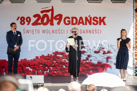  04.06.2019 GDANSK<br />
SWIETO WOLNOSCI I SOLIDARNOSCI W GDANSKU<br />
N/Z KRYSTYNA JANDA<br />
 