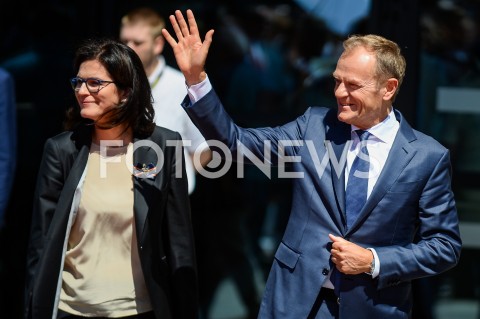  04.06.2019 GDANSK<br />
SWIETO WOLNOSCI I SOLIDARNOSCI W GDANSKU<br />
N/Z ALEKSANDRA DULKIEWICZ DONALD TUSK<br />
 