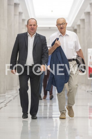  13.06.2019 WARSZAWA SEJM<br />
POSIEDZENIE SEJMU<br />
N/Z ZBIGNIEW SOSNOWSKI MIECZYSLAW KASPRZAK<br />
 