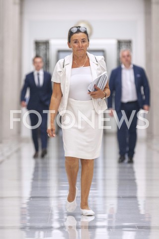  13.06.2019 WARSZAWA SEJM<br />
POSIEDZENIE SEJMU<br />
N/Z ALICJA CHYBICKA<br />
 