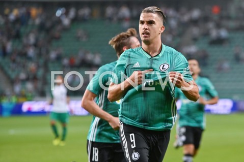  18.07.2019 WARSZAWA<br />
1. RUNDA ELIMINACYJNA LIGI EUROPY 2019/20<br />
LEGIA WARSZAWA - EUROPA FC<br />
N/Z CARLITOS RADOSC BRAMKA GOL<br />
 