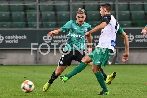  18.07.2019 WARSZAWA<br />
1. RUNDA ELIMINACYJNA LIGI EUROPY 2019/20<br />
LEGIA WARSZAWA - EUROPA FC<br />
N/Z CARLITOS GONZALEZ CASADO<br />
 