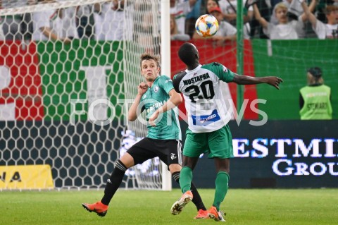  18.07.2019 WARSZAWA<br />
1. RUNDA ELIMINACYJNA LIGI EUROPY 2019/20<br />
LEGIA WARSZAWA - EUROPA FC<br />
N/Z ARVYDAS NOVIKOVAS MUSTAPHA YAHAYA<br />
 