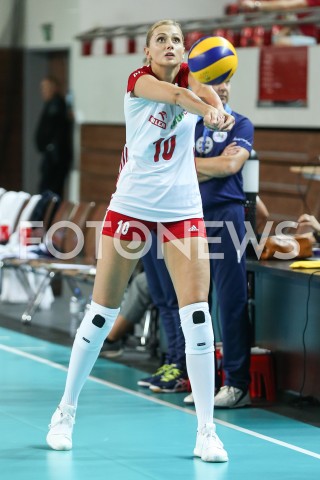  19.07.2019 OSTROWIEC SWIETOKRZYSKI <br />
SIATKOWKA KOBIET <br />
MECZ TOWARZYSKI <br />
POLSKA - CZECHY ( POLAND - CZECH REPUBLIC ) <br />
N/Z ZUZANNA EFIMIENKO MLOTKOWSKA SYLWETKA<br />
 