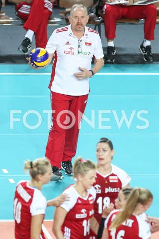  21.07.2019 OSTROWIEC SWIETOKRZYSKI <br />
SIATKOWKA KOBIET <br />
MECZ TOWARZYSKI <br />
POLSKA - BIALORUS ( POLAND - BELARUS ) <br />
N/Z JACEK NAWROCKI - I TRENER ( HEAD COACH ) ZAWODNICZKI <br />
 