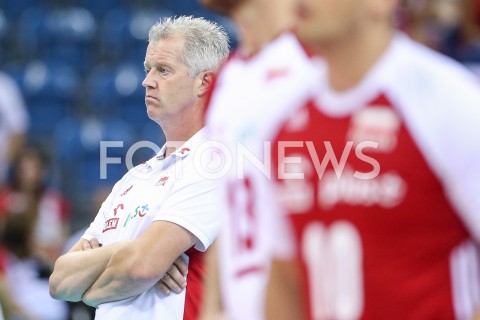  01.08.2019 KRAKOW (TAURON ARENA) <br />
XVII MEMORIAL HUBERTA JERZEGO WAGNERA <br />
MECZ POLSKA - SERBIA ( MATCH POLAND - SERBIA ) <br />
N/Z VITAL HEYNEN - I TRENER ( HEAD COACH ) <br />
 