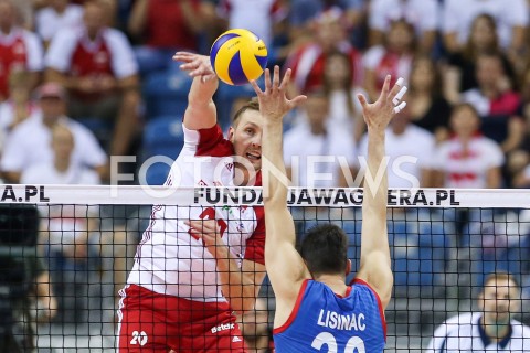  01.08.2019 KRAKOW (TAURON ARENA) <br />
XVII MEMORIAL HUBERTA JERZEGO WAGNERA <br />
MECZ POLSKA - SERBIA ( MATCH POLAND - SERBIA ) <br />
N/Z MATEUSZ BIENIEK <br />
 