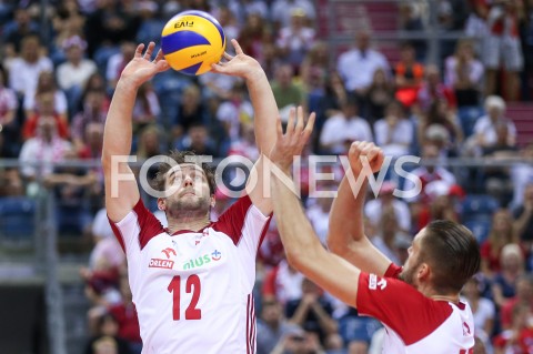  03.08.2019 KRAKOW (TAURON ARENA) <br />
XVII MEMORIAL HUBERTA JERZEGO WAGNERA <br />
MECZ POLSKA - FINLANDIA ( MATCH POLAND - FINDLAND ) <br />
N/Z GRZEGORZ LOMACZ KAROL KLOS <br />
 