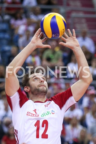  03.08.2019 KRAKOW (TAURON ARENA) <br />
XVII MEMORIAL HUBERTA JERZEGO WAGNERA <br />
MECZ POLSKA - FINLANDIA ( MATCH POLAND - FINDLAND ) <br />
N/Z GRZEGORZ LOMACZ SYLWETKA <br />
 