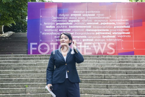  18.08.2019 WARSZAWA<br />
KONFERENCJA LEWICY <br />
PREZENTACJA LIDEROW LIST<br />
N/Z ANNA MARIA ZUKOWSKA <br />
 