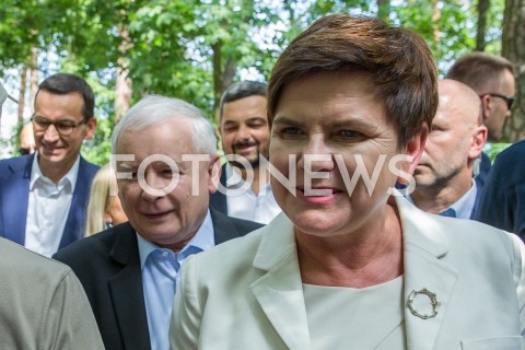  18.08.2019 STALOWA WOLA <br />
RODZINNY PIKNIK PIS W STALOWEJ WOLI <br />
N/Z BEATA SZYDLO JAROSLAW KACZYNSKI PREMIER MATEUSZ MORAWIECKI <br />
 