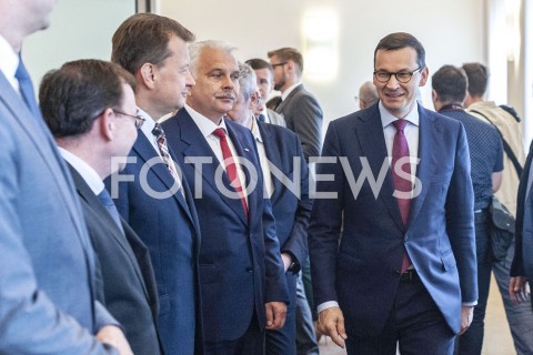  20.08.2019 WARSZAWA<br />
POSIEDZENIE RADY MINISTROW<br />
POSIEDZENIE RZADU<br />
N/Z PREMIER MATEUSZ MORAWIECKI MARIUSZ KAMINSKI MARIUSZ BLASZCZAK<br />
 