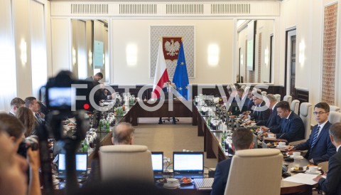 Posiedzenie Rady Ministrów w Warszawie