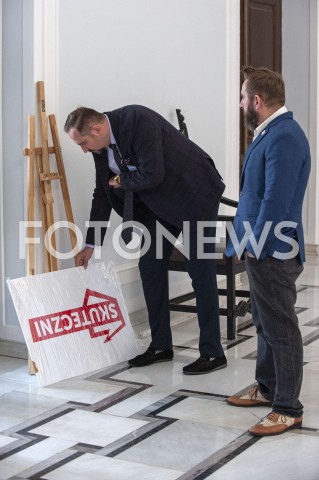  20.08.2019 WARSZAWA<br />
KOMITET WYBORCZY SKUTECZNI ZAPREZENTOWAL LIDEROW<br />
N/Z PIOTR MARZEC LIROY MACIEJ MACIEJOWSKI<br />
 