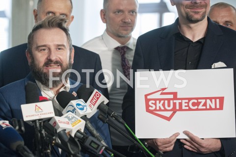  20.08.2019 WARSZAWA<br />
KOMITET WYBORCZY SKUTECZNI ZAPREZENTOWAL LIDEROW<br />
N/Z PIOTR MARZEC LIROY<br />
 