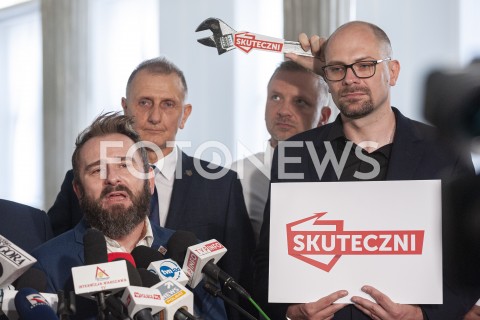  20.08.2019 WARSZAWA<br />
KOMITET WYBORCZY SKUTECZNI ZAPREZENTOWAL LIDEROW<br />
N/Z PIOTR MARZEC LIROY<br />
 