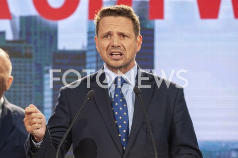  22.08.2019 WARSZAWA<br />
PREZENTACJA KANDYDATOW DO SEJMU Z WARSZAWSKIEJ LISTY KOALICJI OBYWATELSKIEJ<br />
N/Z RAFAL TRZASKOWSKI <br />
 