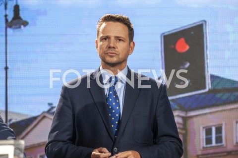  22.08.2019 WARSZAWA<br />
PREZENTACJA KANDYDATOW DO SEJMU Z WARSZAWSKIEJ LISTY KOALICJI OBYWATELSKIEJ<br />
N/Z RAFAL TRZASKOWSKI<br />
 