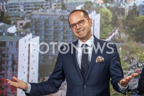  22.08.2019 WARSZAWA<br />
PREZENTACJA KANDYDATOW DO SEJMU Z WARSZAWSKIEJ LISTY KOALICJI OBYWATELSKIEJ<br />
N/Z MICHAL SZCZERBA<br />
 