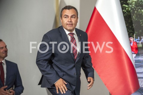  22.08.2019 WARSZAWA<br />
PREZENTACJA KANDYDATOW DO SEJMU Z WARSZAWSKIEJ LISTY KOALICJI OBYWATELSKIEJ<br />
N/Z SLAWOMIR POTAPOWICZ<br />
 