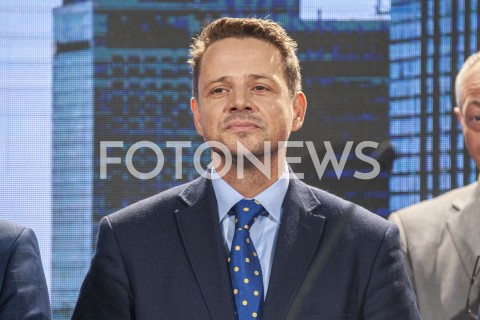  22.08.2019 WARSZAWA<br />
PREZENTACJA KANDYDATOW DO SEJMU Z WARSZAWSKIEJ LISTY KOALICJI OBYWATELSKIEJ<br />
N/Z RAFAL TRZASKOWSKI<br />
 