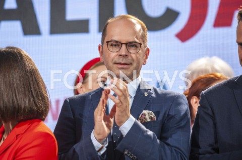  22.08.2019 WARSZAWA<br />
PREZENTACJA KANDYDATOW DO SEJMU Z WARSZAWSKIEJ LISTY KOALICJI OBYWATELSKIEJ<br />
N/Z MICHAL SZCZERBA<br />
 