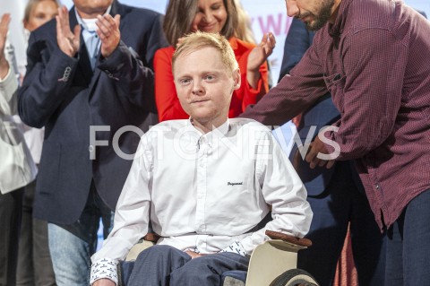  22.08.2019 WARSZAWA<br />
PREZENTACJA KANDYDATOW DO SEJMU Z WARSZAWSKIEJ LISTY KOALICJI OBYWATELSKIEJ<br />
N/Z LUKASZ KRASON<br />
 