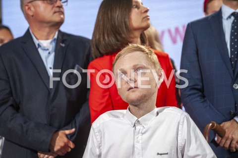  22.08.2019 WARSZAWA<br />
PREZENTACJA KANDYDATOW DO SEJMU Z WARSZAWSKIEJ LISTY KOALICJI OBYWATELSKIEJ<br />
N/Z LUKASZ KRASON<br />
 