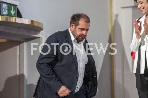  22.08.2019 WARSZAWA<br />
PREZENTACJA KANDYDATOW DO SEJMU Z WARSZAWSKIEJ LISTY KOALICJI OBYWATELSKIEJ<br />
N/Z ALEKSANDER POCIEJ<br />
 