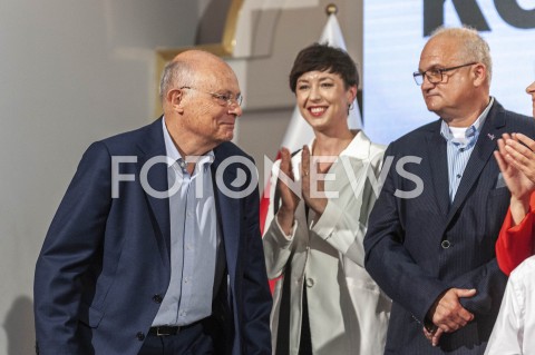  22.08.2019 WARSZAWA<br />
PREZENTACJA KANDYDATOW DO SEJMU Z WARSZAWSKIEJ LISTY KOALICJI OBYWATELSKIEJ<br />
N/Z MAREK BOROWSKI<br />
 