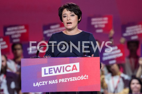  24.08.2019 WARSZAWA <br />
KONWENCJA PROGRAMOWA LEWICY<br />
N/Z RZECZNIK SLD ANNA MARIA ZUKOWSKA<br />
 